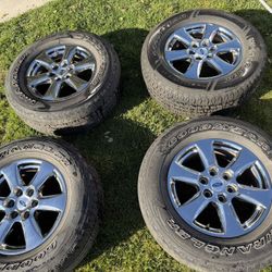 4 18” Ford rims Goodyear Tires 275/65/R18