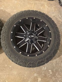 20 inch ION rims wheels 5x139.7 5x150 5x5.5 all terrain