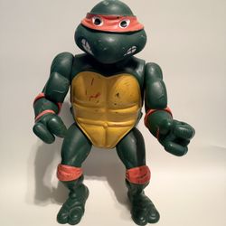 Vintage MICHELANGELO  Ninja Turtles 12" Figure 1989 Mirage Playmate