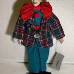 Victoria collection. Porcelain hobo jester.