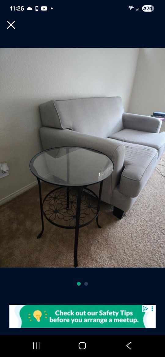 Glass Accent Tables