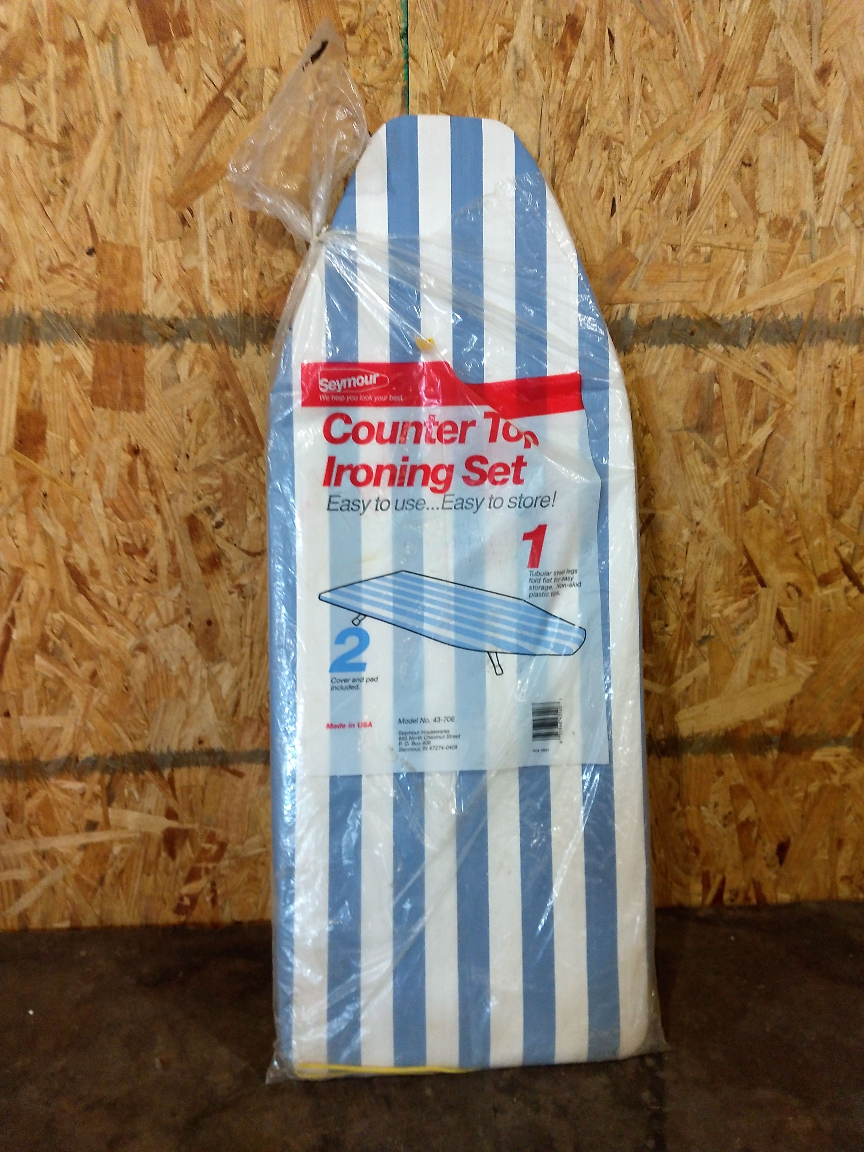 Counter top iron board
