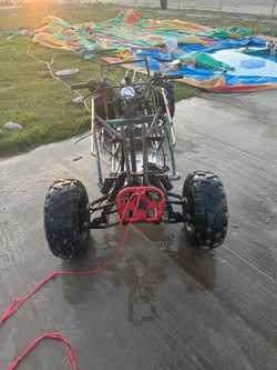 Homemade go-cart frame