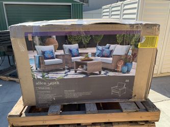 Allen  Roth outdoor patio chairs 2Pack