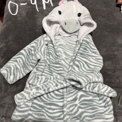 Baby Robe Size: 0-9M