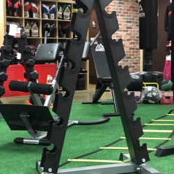 6 Pair Dumbbell Rack