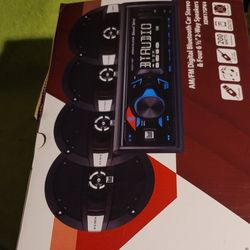 Dual Bluetooth Radio And Speaker Combo