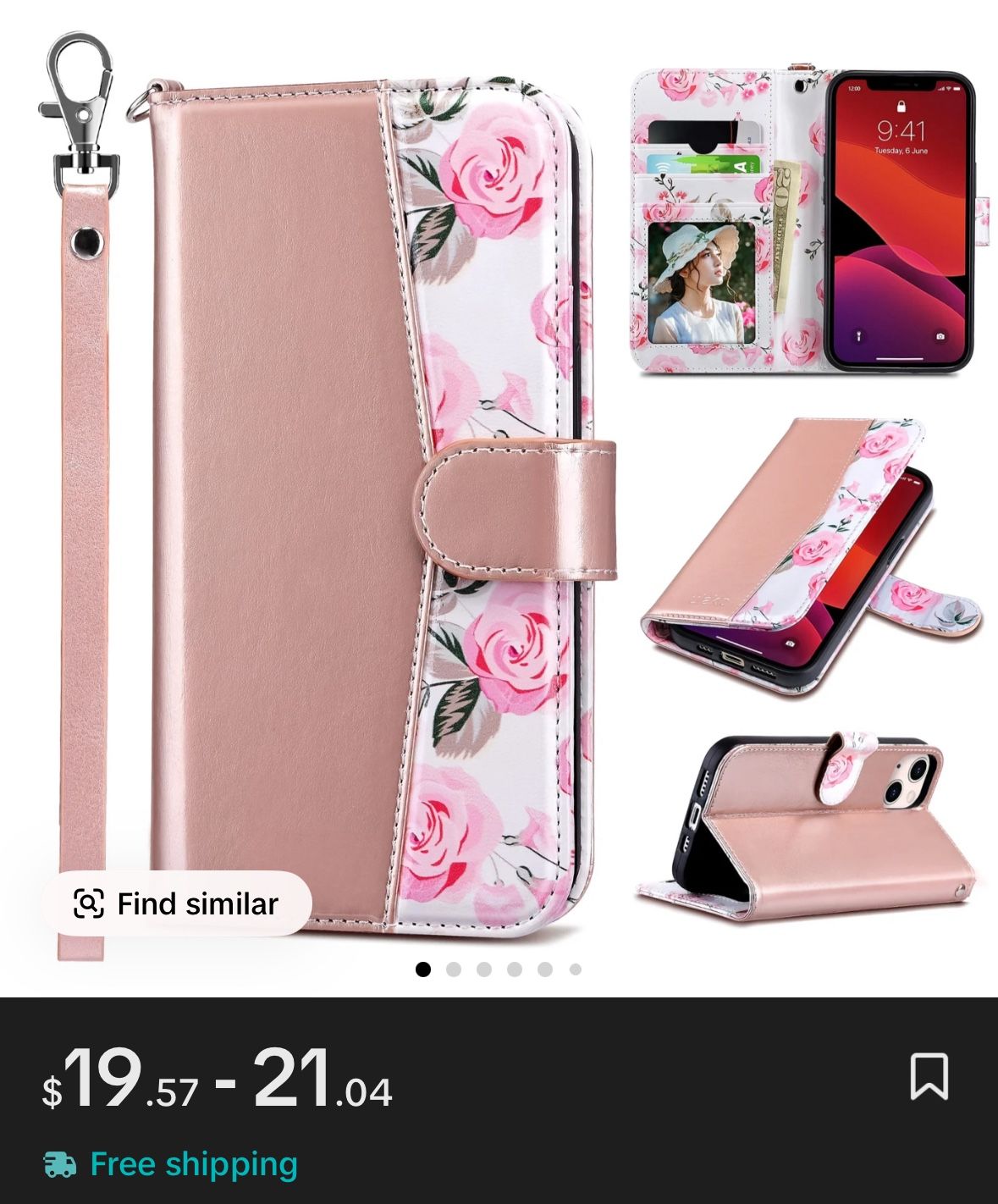Wallet Case And Phone Protector