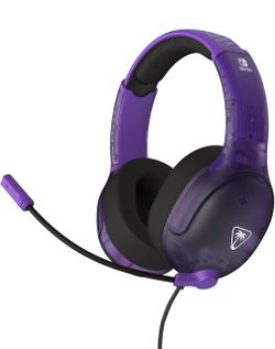 Turtle Beach Nintendo Switch Gaming Headset Purple