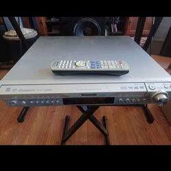 PANASONIC 5.1 RECEIVER WITH BUILT-IN CD AND DVD PLAYER AND REMOTE $60 FINAL PRICE SAME DAY SHIPPING 