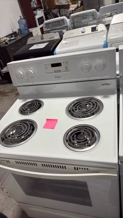 Whirlpool four burner Range