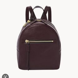 NEW Fossil Leather Backpack