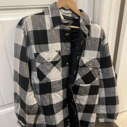 Vintage David Taylor Checkered Plaid Jacket Large, Quilted, Warm, Cozy Menswear