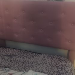 Twin size headboard and frame