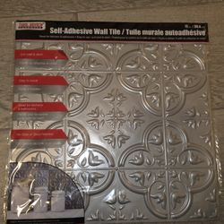 Self Adhesive Wall Tile Brown Gray