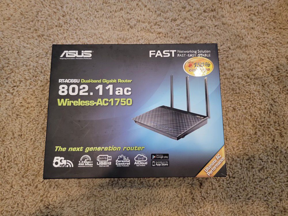 Router Asus RT-AC66U 802.11ac 5gz Router