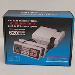 Mini Game Entertainment System w/ 620 Classic Games