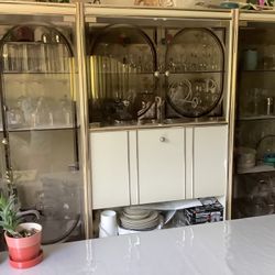 Vintage China Cabinet 