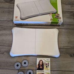 Nintendo Wii Fit Plus  Balance Board With Game