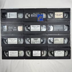 Vintage Movie VHS Tape Bundle 12-Pack BUNDLE 7