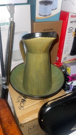 Pitcher and bowl very nice