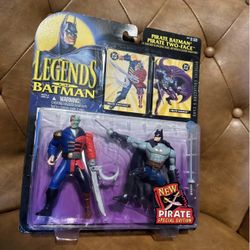 New legends of Batman vintage pirate Batman /two face action figure collectibles