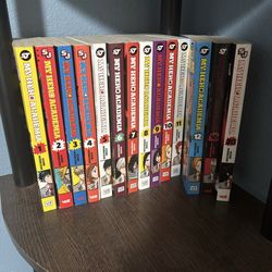 My hero academia volumes 1-12 and16,20