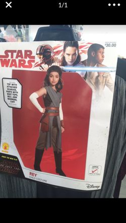 Star Wars Rey Costume available in S(4-6) or L(10-12)