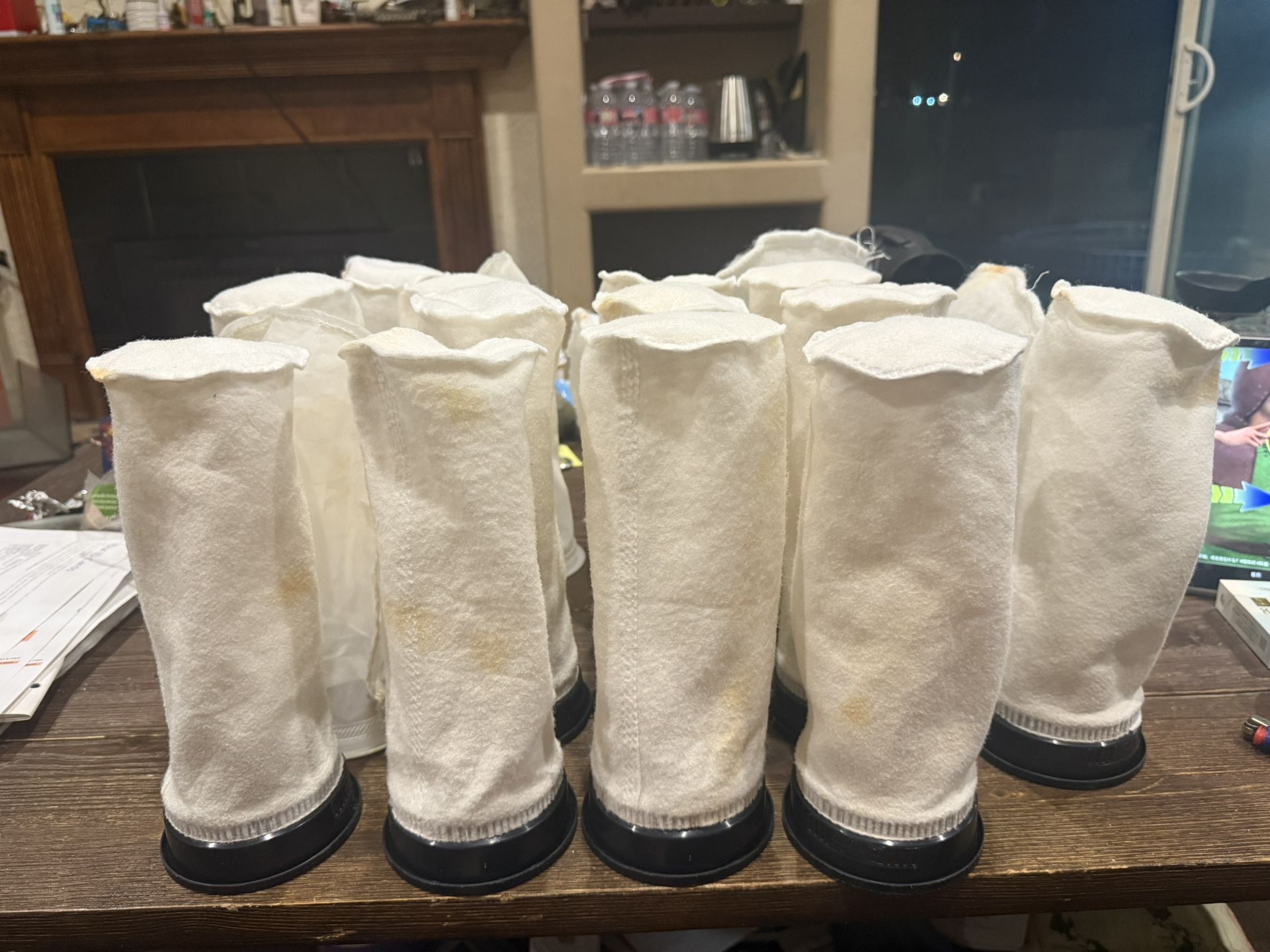 Filter bag fish tank seawater filter bag nylon filter bag aquarium special nano filter filter mater.