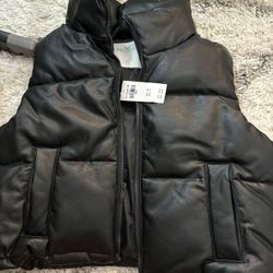 Hollister Leather Vest