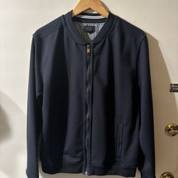 MENS MAGASCHONI MAN FULL ZIP JACKET - SIZE LARGE