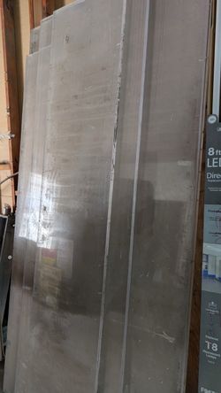 Large 1” Thick Industrial Plexiglass | 4 pieces