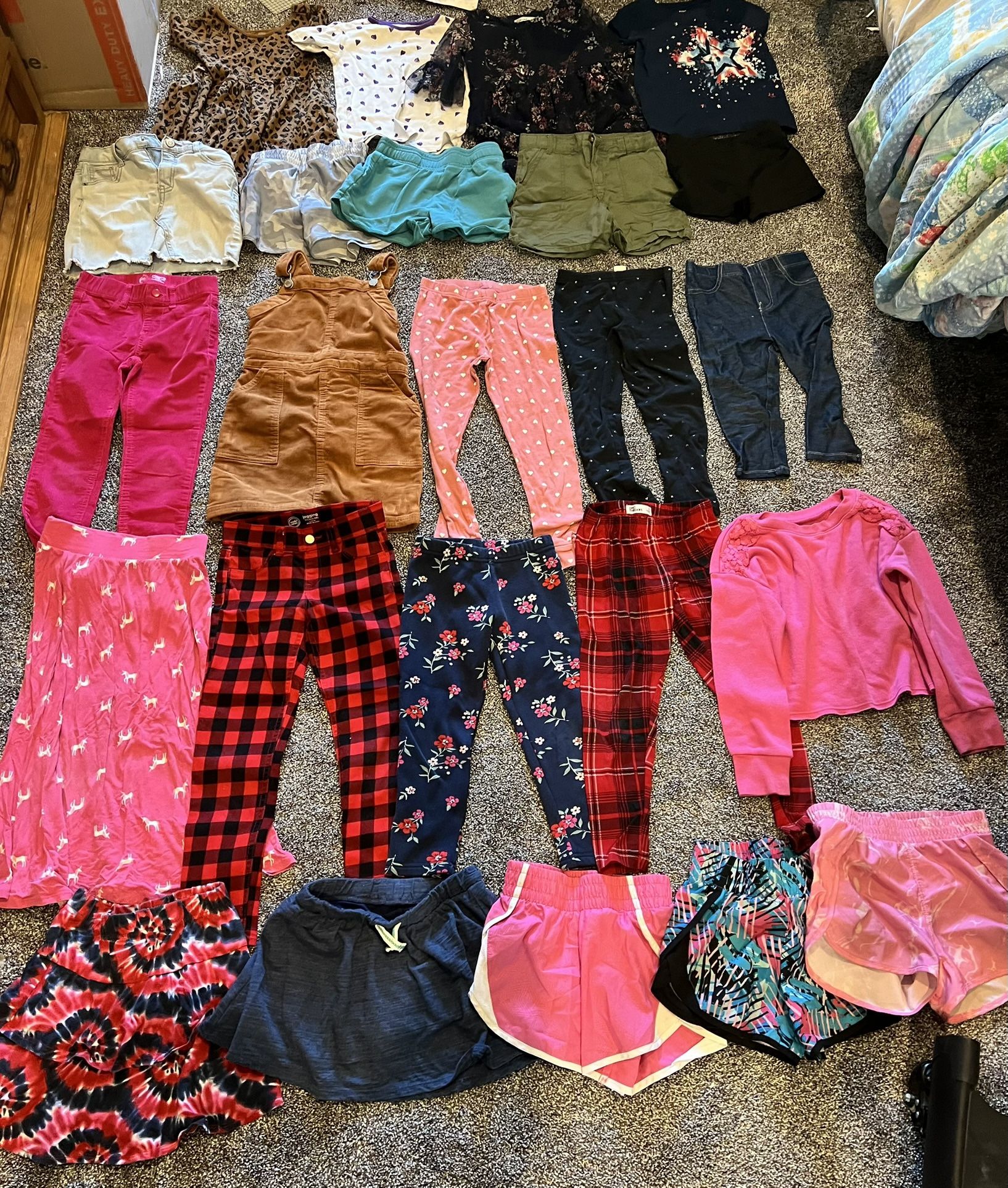 Girl Lot/ Bundle Clothes-24 Pcs 6/6x, 6-7 Carter's, Cat & jack