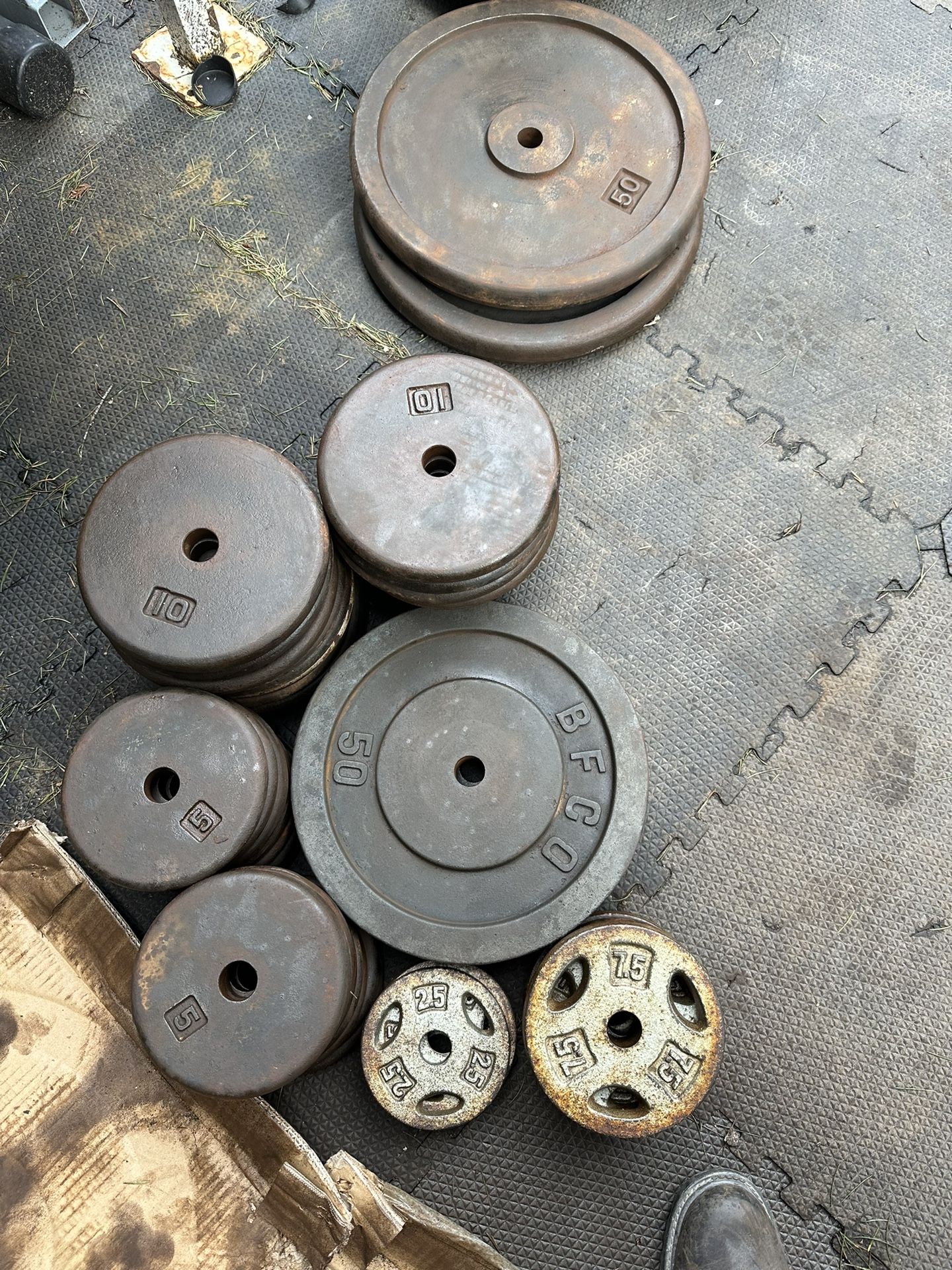 Weights - $0.75/lb