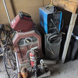Mig Welder, Welding Helmet, 240 Volt Stick Welder 