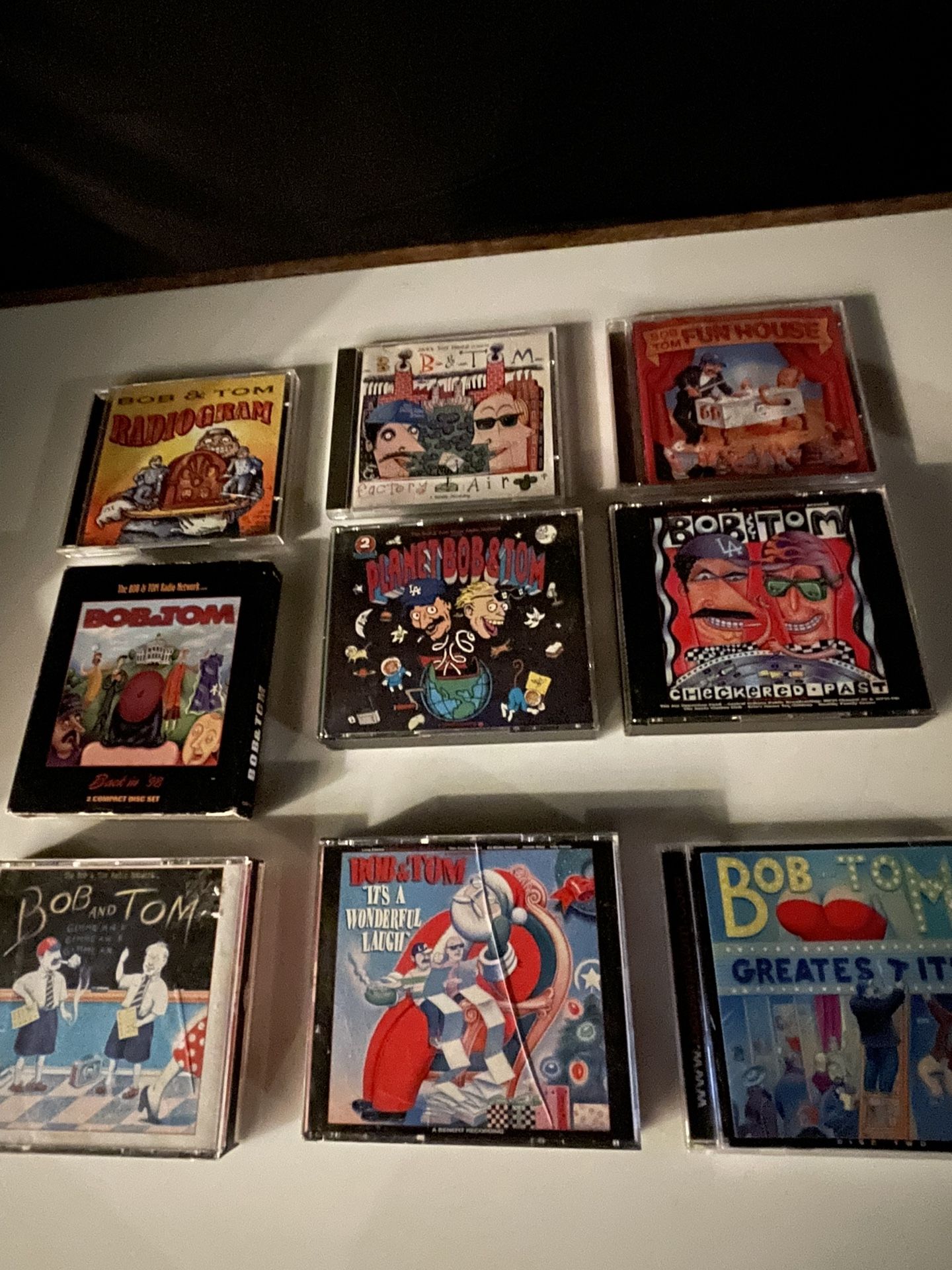 Bob And Tom CDs With Donnie Baker, Rodney Carrington