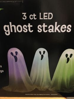 2FT 3 CT LED Floating Ghosts Indoor/Outdoor Use