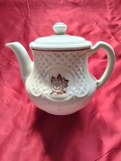 Vintage Porcelier Tea Pot 