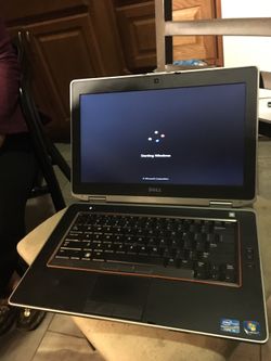 15 inches Dell LATITUDE windows 7 i5 Processor 320 GB hardrive 4 GB memory ram