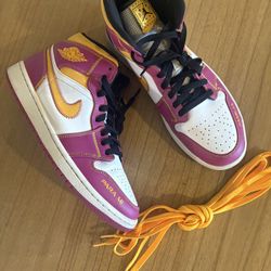  Air Jordan 1 Mid Día de Muertos - Sz 10 - DC0350-100