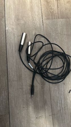Dual XLR to 3.5mm Stereo Cable