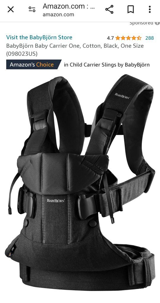  Babybjorn Baby Carrier One Air