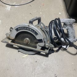 Vintage ROCKWELL Heavy Duty Circular Saw 7 1/2” Model 568