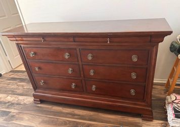Brown Oak furniture