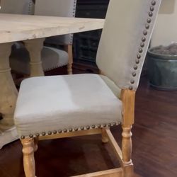 Solid Dining room Chairs X 6