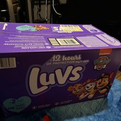 Luvs Size 2 108 Ct Diapers