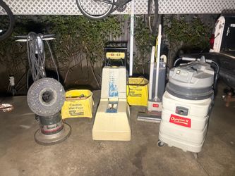Commercial Janitorial Equipment Lot