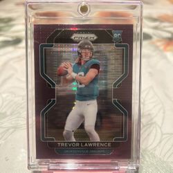 2021 Trevor Lawrence Purple Pulsar Prizm Rookie Card🔥