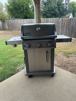 Weber propane grill