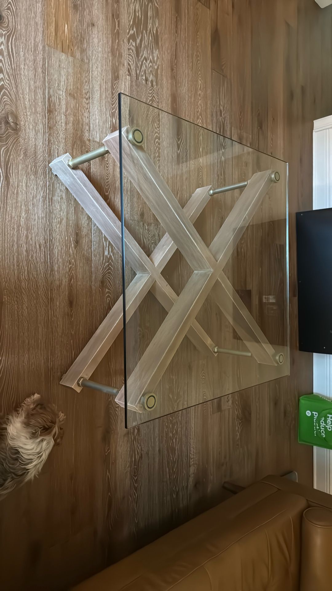 Glass Top Coffee Table